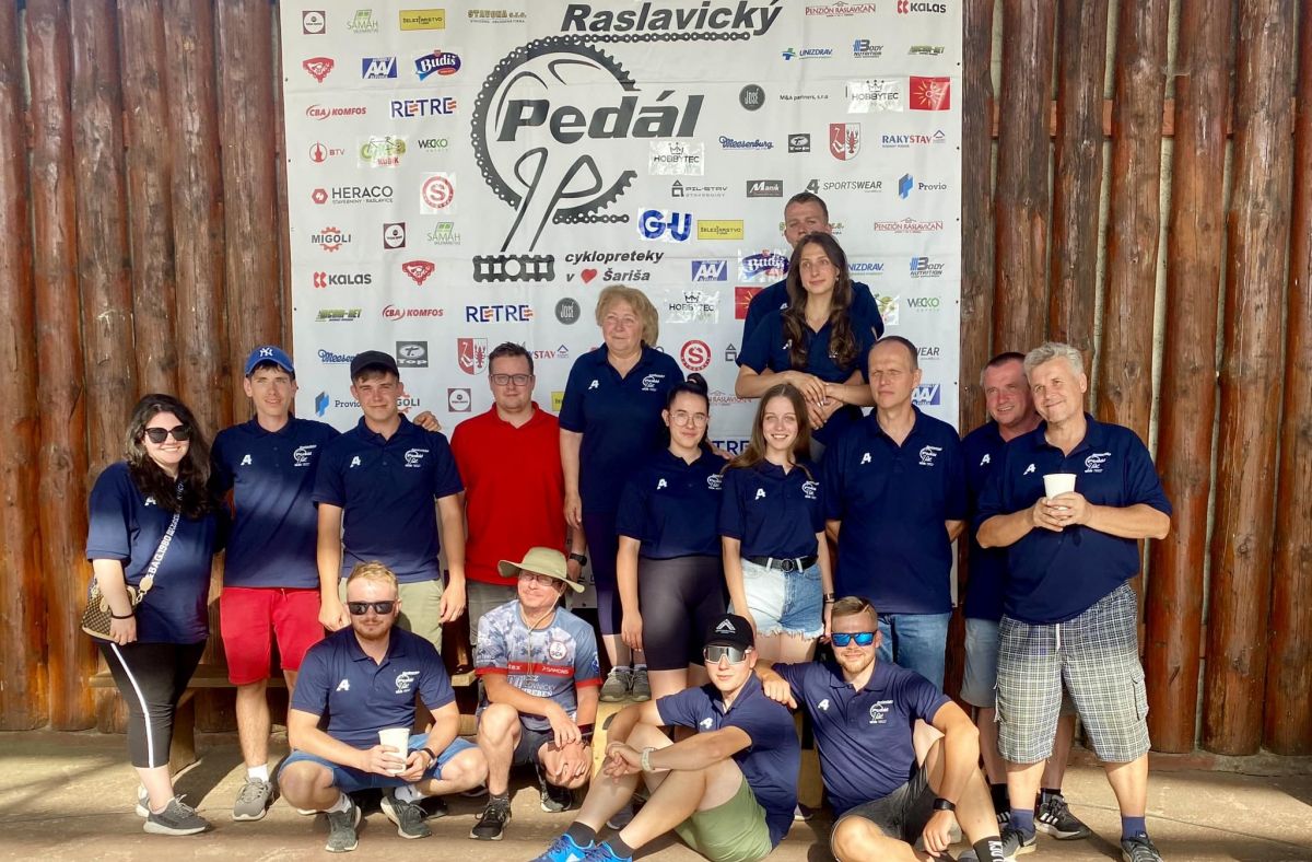 Organizačný tím Raslavický pedál 2024