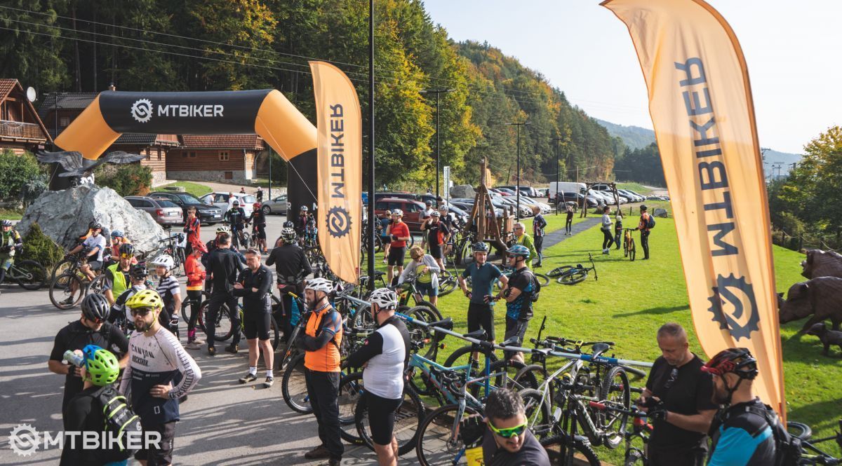 MTBIKER komunitná jazda Podpoľanie