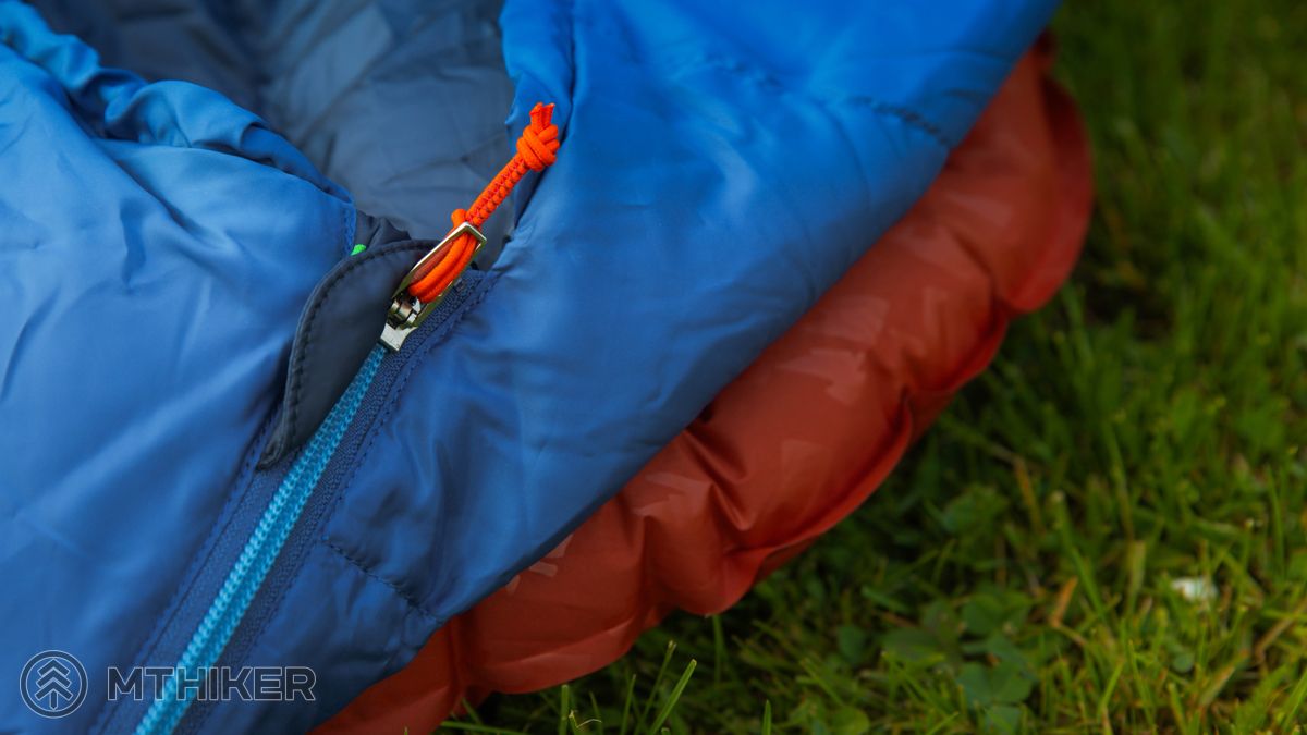 Zips na spacáku kemp, camp, kemping, camping, kempovanie, campovanie, stanovanie, spacák, výber spacáku