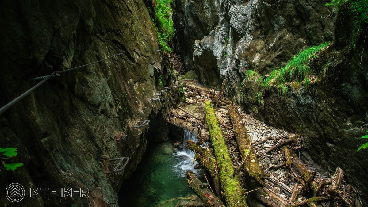 Ferrata HZS Kyseľ v Slovenskom raji sezónna uzávera, uzávera, zimná uzávera, Slovenský raj, Kyseľ, ferrata Kyseľ