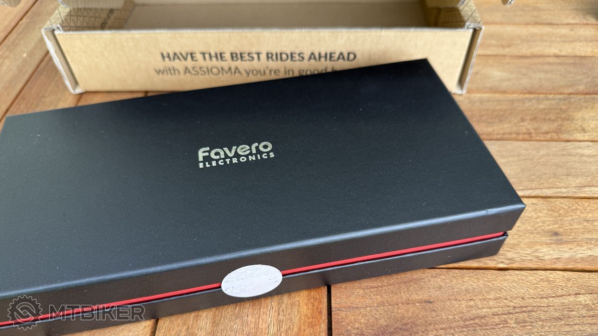 Kravata, či príslušenstvo na bicykel? FAVERO ELECTRONICS Assioma PRO MX-2