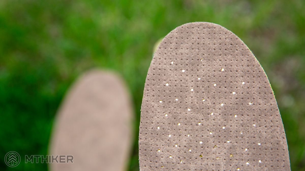 Priedušnosť pri Outdoor 3Feet je naozaj výborná Sidas Outdoor 3Feet vložka s viditeľným perforovaním v prednej časti pre lepšiu priedušnosť
