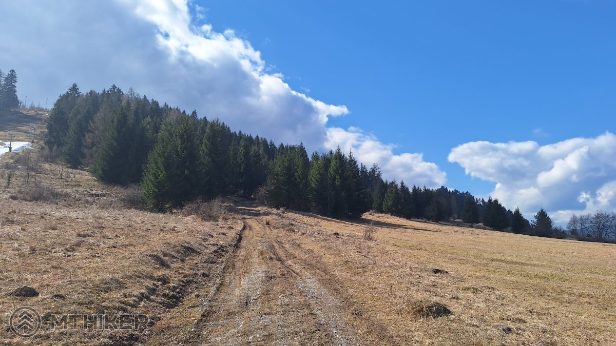 Cesta k rozhľadni v Pavčinej Lehote