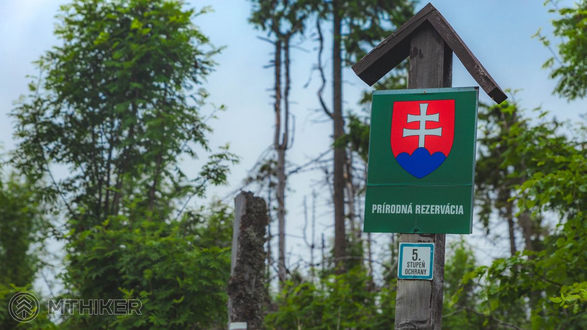 Označenie prírodnej rezervácie a stupňa ochrany