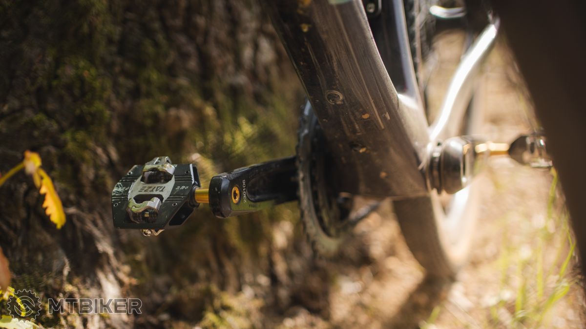 Pedály TATZE MC-FLY Titan, recenze