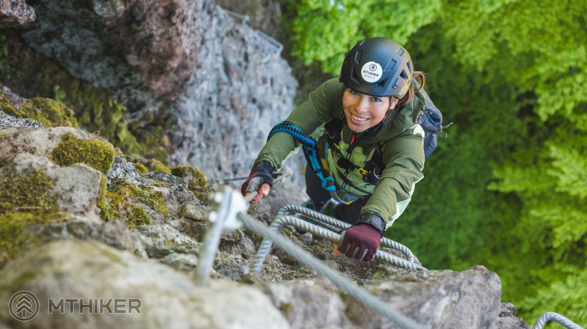 ferrata, via ferrata, ferrata Skalka pri Kremnici, testovačka