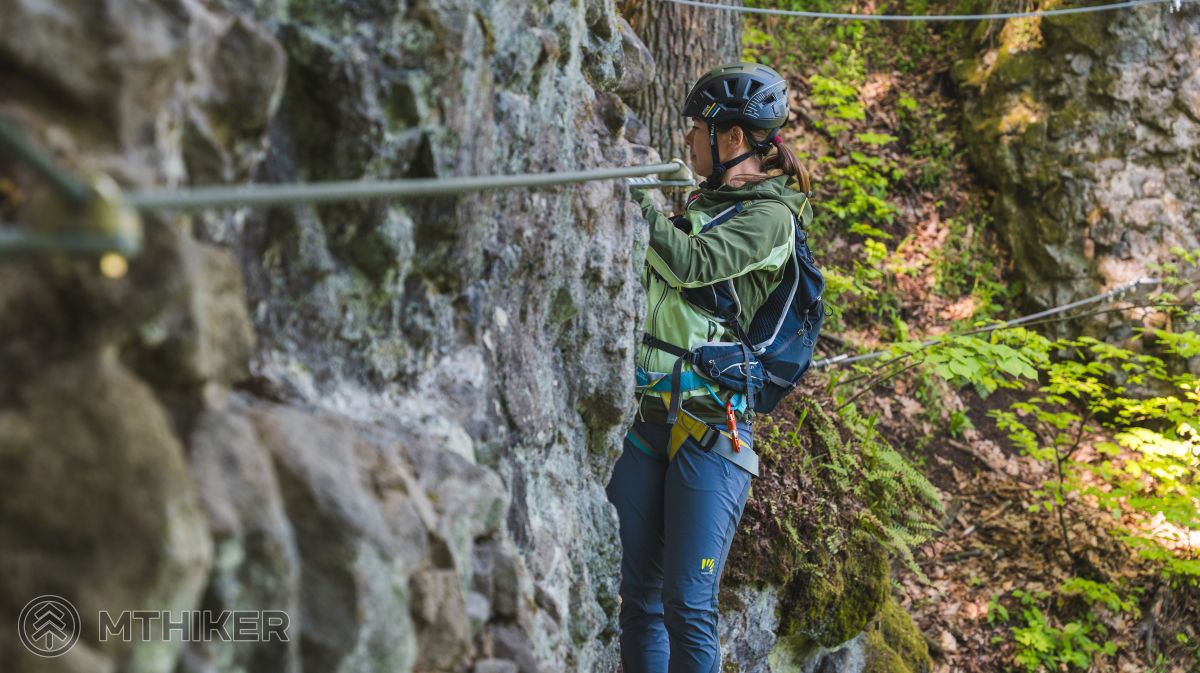ferrata, via ferrata, ferrata Skalka pri Kremnici, testovačka