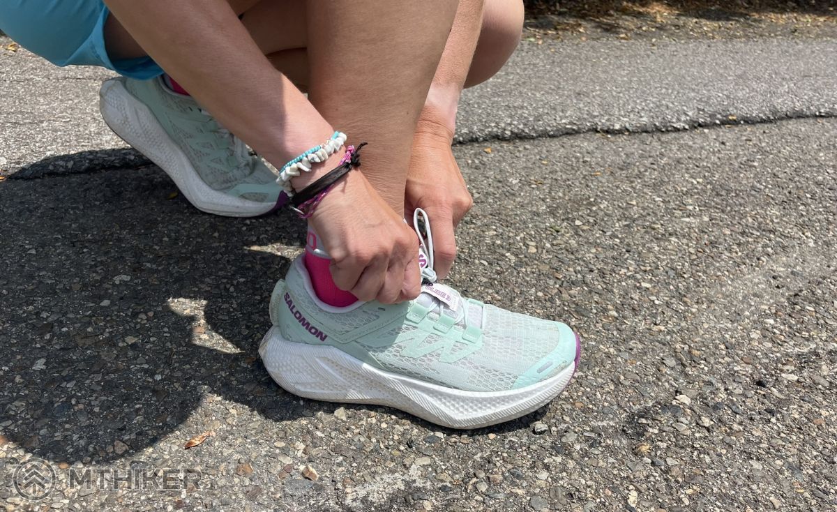 Materiál zvrška je z otvorenej sieťoviny 3D Mesh Salomon Aero Glide 3, test, recenzia, sieťoviny 3D Mesh