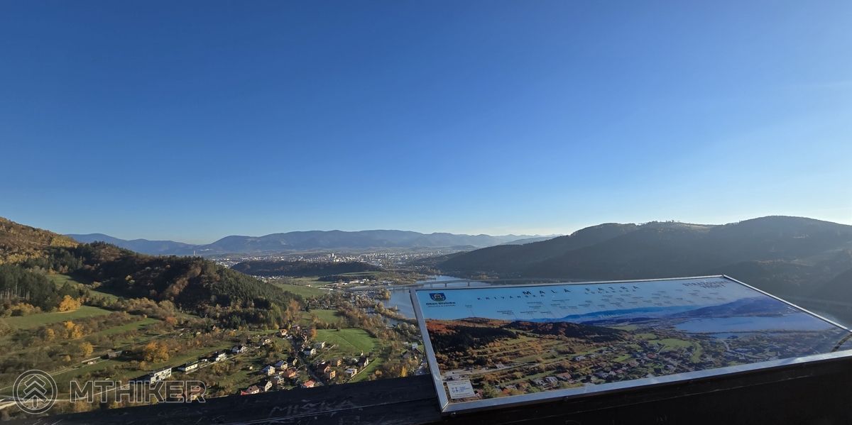 Lúčanská a Krivánska Malá Fatra z rozhľadne Veľký vrch