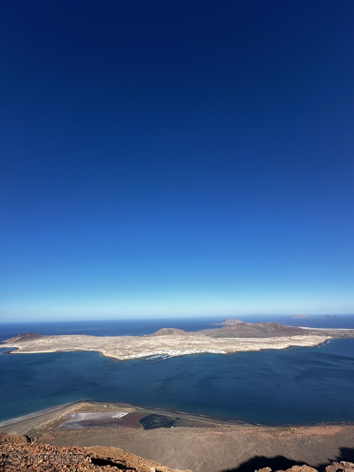 Výhľad na ostrov La Graciosa