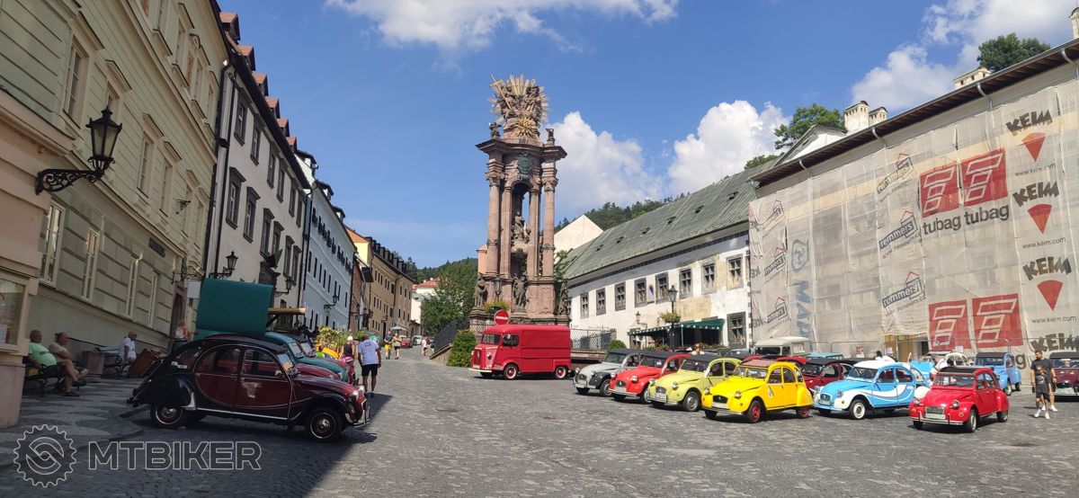 Námestie Svätej trojice v Banskej Štiavnici. Banská Štiavnica