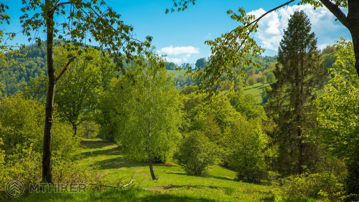 Nádherné lúky cesta Márie Széchy, magistrála Márie Széchy, Muránska planina, Stolické vrchy
