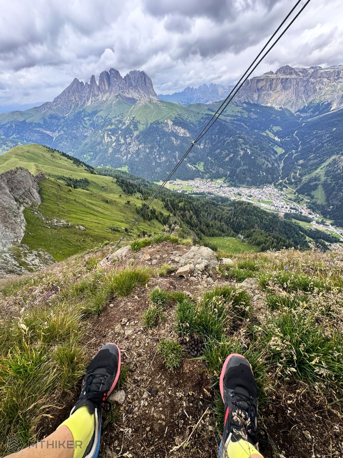 Po výbehu na vrchol Spiz de Soforcela Spiz de Soforcela