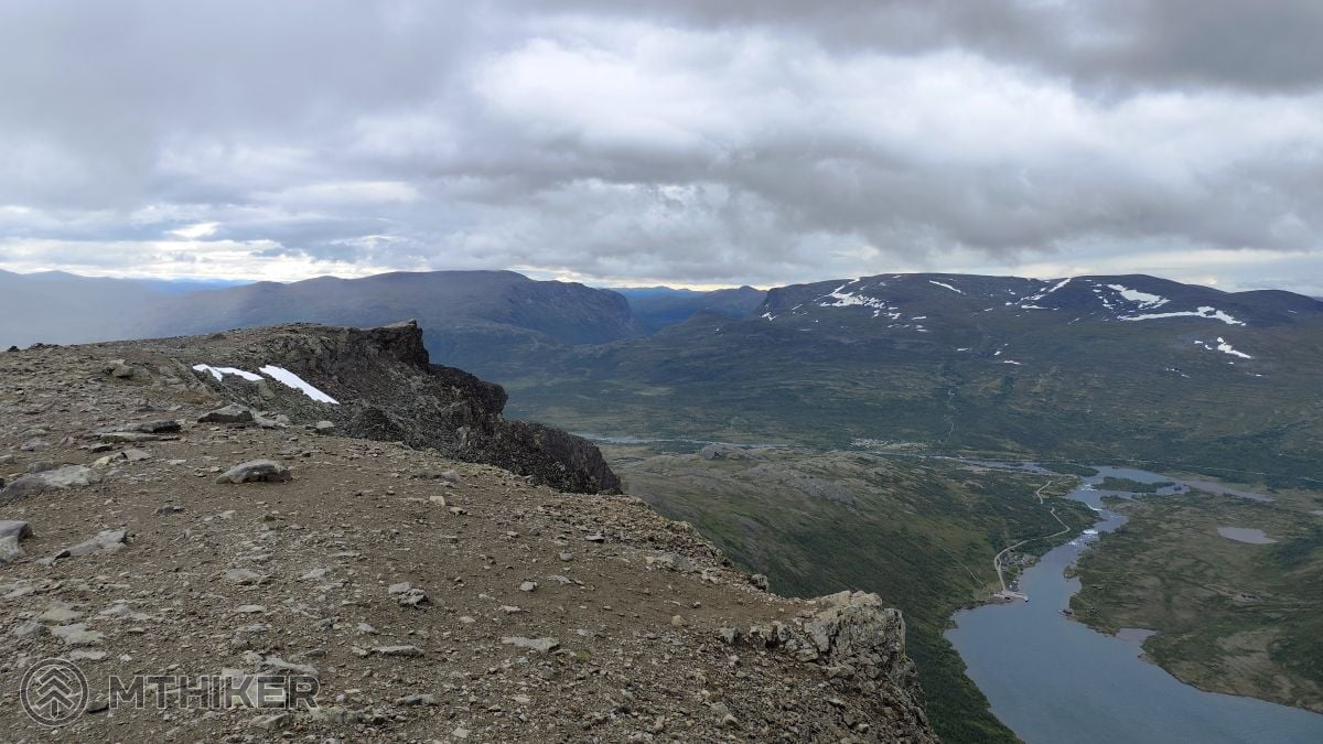 Výhľad z Veslfjellet Výhľad z Veslfjellet