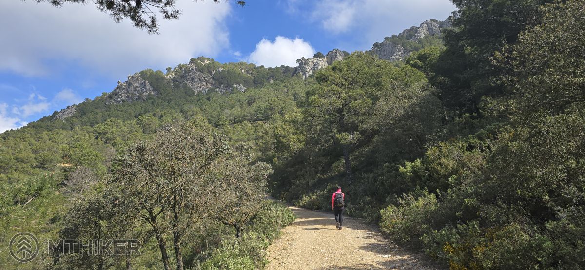 Idylická turistická cestička Španielsko, okolie Malagy