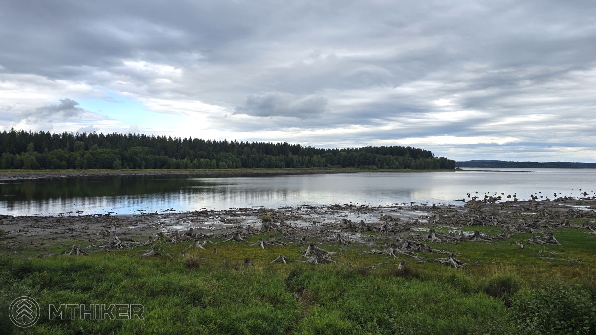 Priehrada Lipno Šumava, priehrada Lipno, záhadné obrazce
