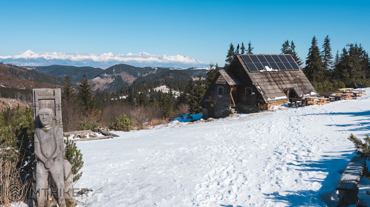 Útulňa Nízke Tatry, hrebeň Nízkych Tatier, Veľká Vápenica, Andrejcová, útulňa Andrejcová