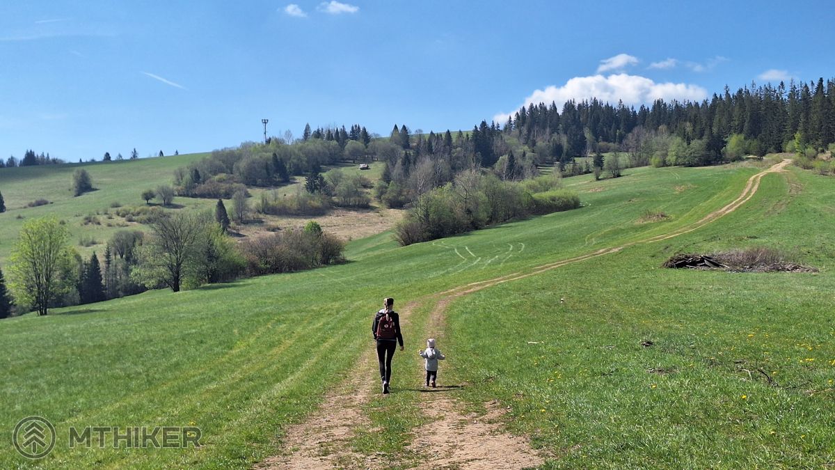 Cesta na rozhľadňu Súšava Cesta na rozhľadňu Súšava