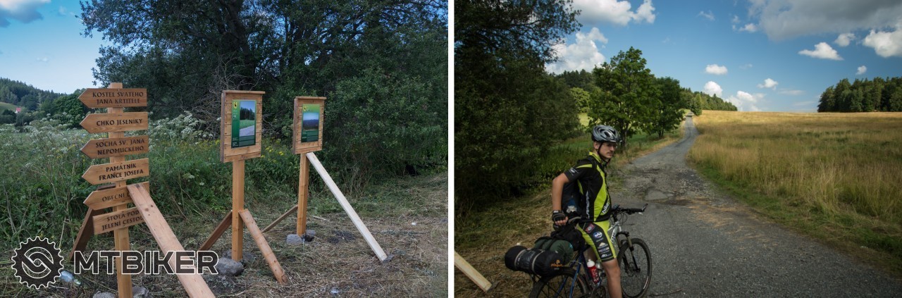 MTB dvojdňovka v Jeseníkoch MTB dvojdňovka v Jeseníkoch